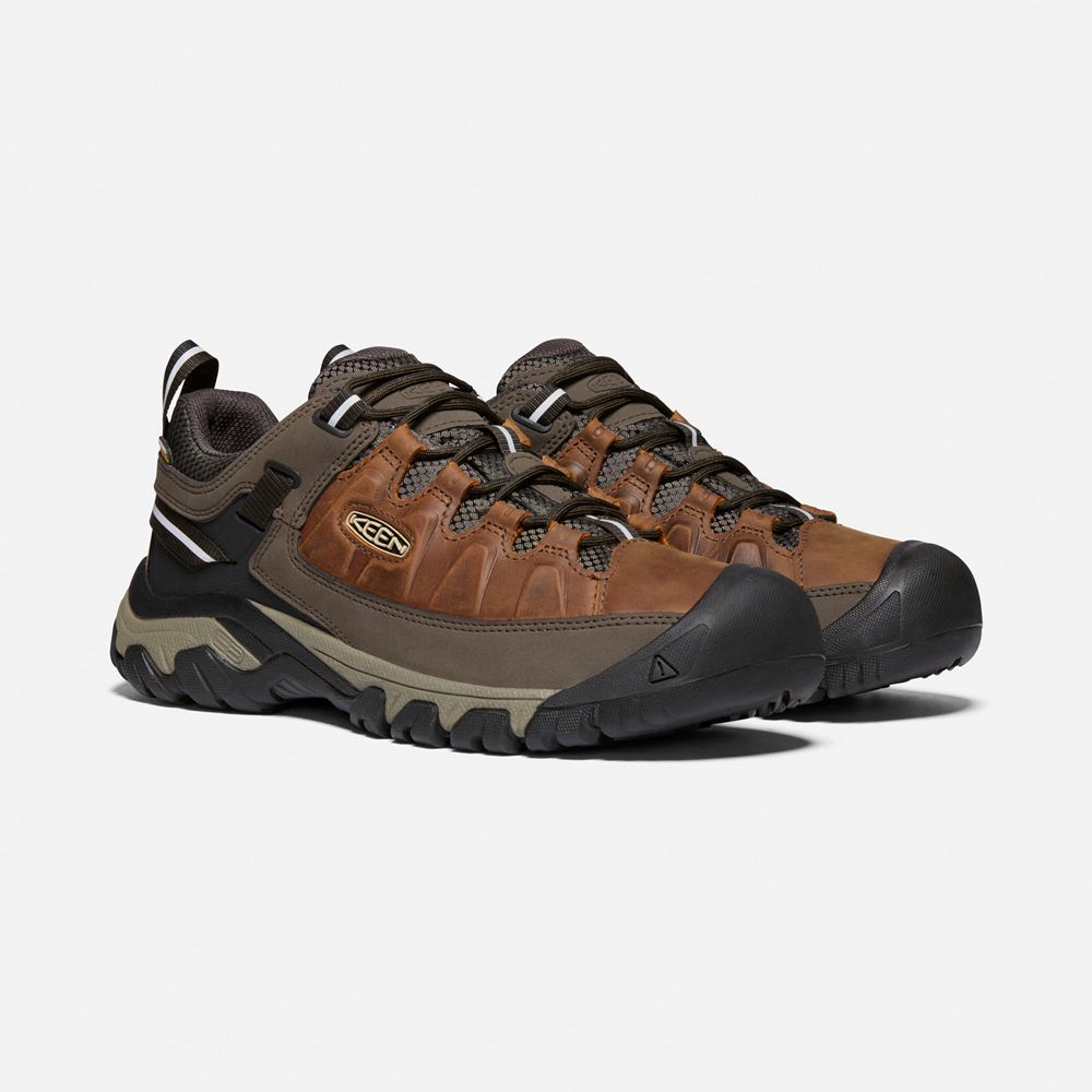 Chaussure de Randonnée Keen Homme Marron | Targhee Iii Waterproof | ZJRDL-7039